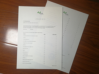 AKAD University transcript