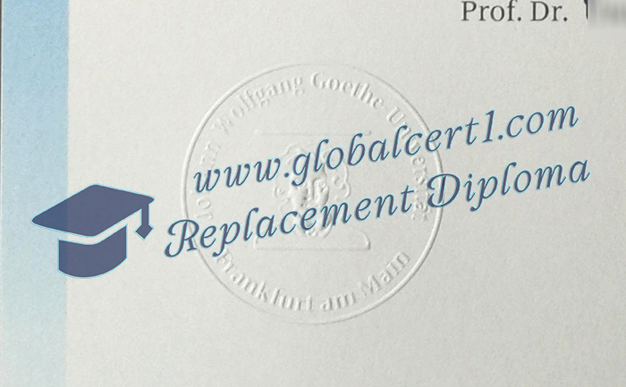 Goethe-Universität Frankfurt stamp