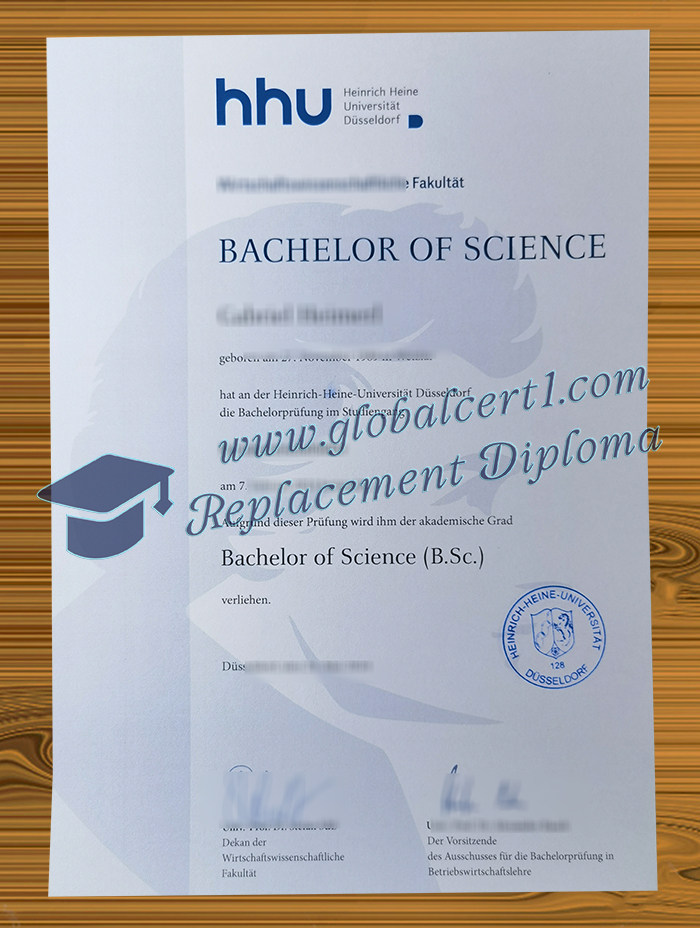 Heinrich-Heine-Universität Düsseldorf degree