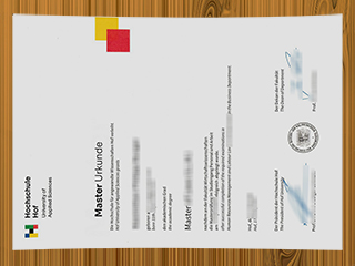 Hochschule Hof diploma