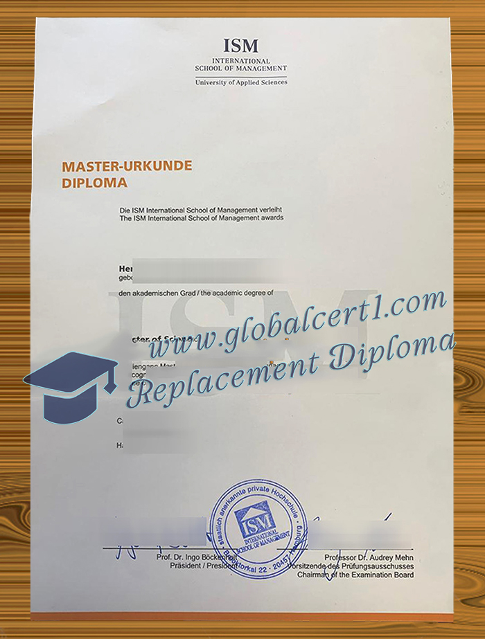 International School of Management degree