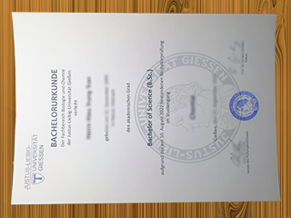 Justus-Liebig-Universität Gießen diploma