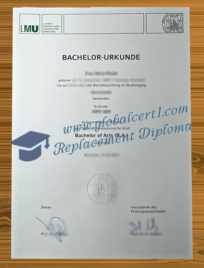 LMU München urkunde