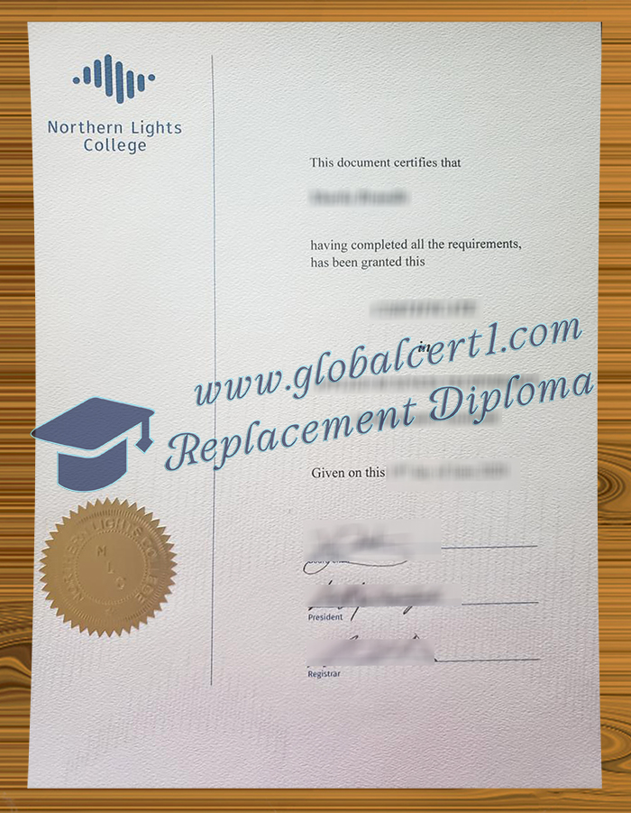 Northern Lights College diploma