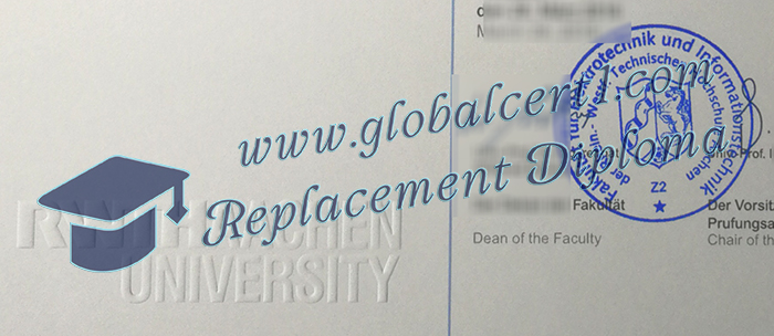 RWTH Aachen stamp