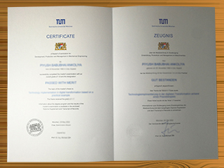 Technische Universität München diploma