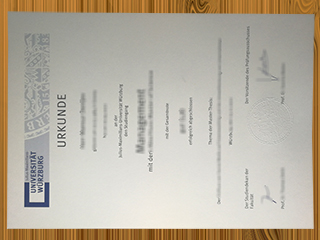 Universität Würzburg diploma