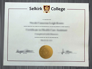 Selkirk College diploma