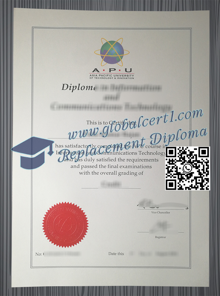 Asia Pacific University degree