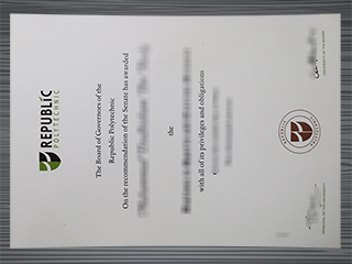 Republic Polytechnic diploma