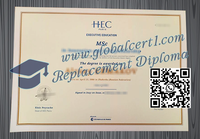 HEC Paris degree