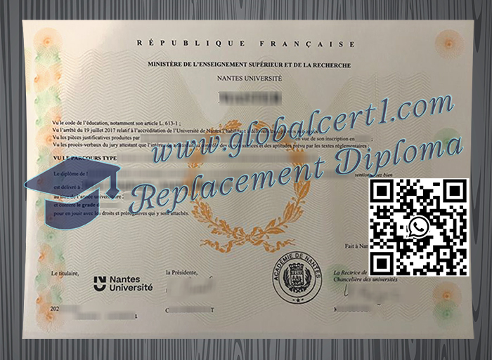 Nantes Université degree