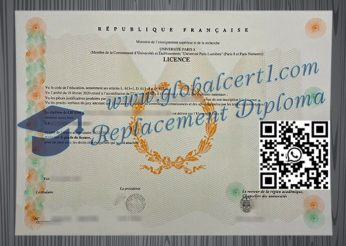 Université Paris 8 degree