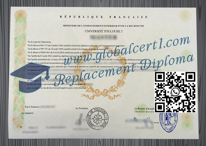 Université Toulouse 2 degree