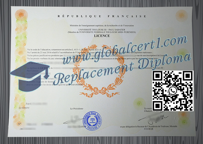 Université Toulouse III - Paul-Sabatier degree
